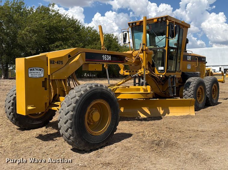 2005 Caterpillar 163H VHP motor grader - FN3608