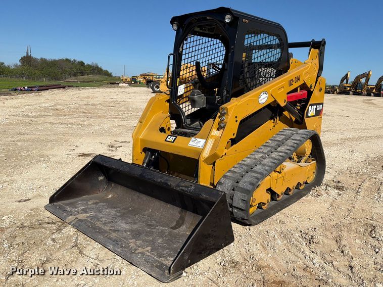 2018 Caterpillar 259D tracked skid steer loader - FN3620