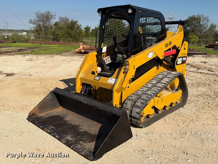 2018 Caterpillar 259D tracked skid steer loader - FN3623