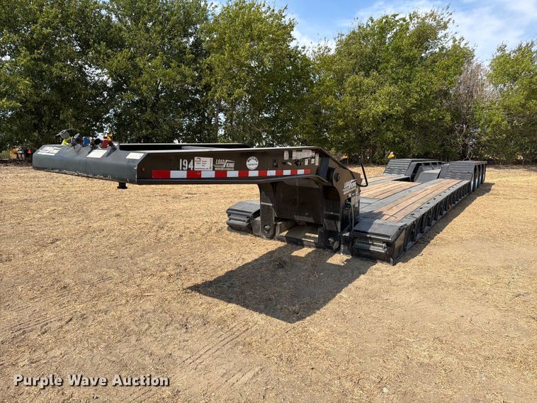 2018 Load King 554/5 SSSF 65 ton quad-axle lowboy trailer - FN3656