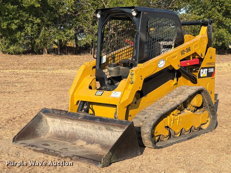 2018 Caterpillar 259D tracked skid steer loader - FN3663
