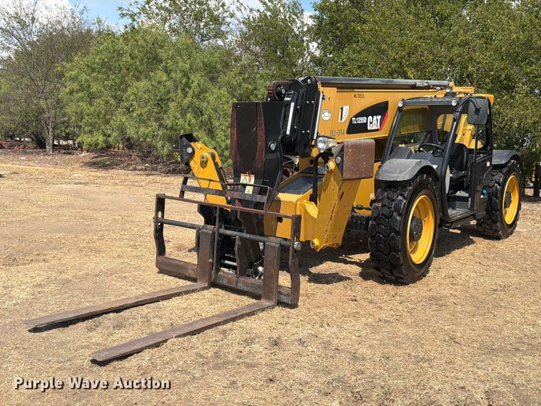 2018 Caterpillar TL1255D telehandler - FN3667