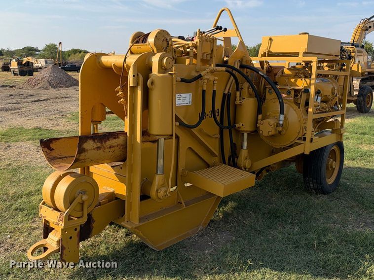 M.J. Crose Mfg 6"-20" pipe bending machine - FN3689