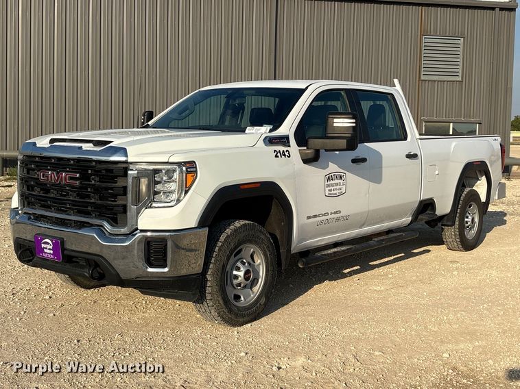 2021 GMC Sierra 2500 4X4 Crew Cab pickup truck - FN3721
