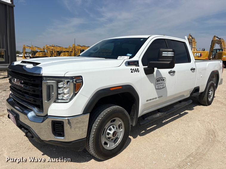 2021 GMC Sierra 2500 4X4 Crew Cab pickup truck - FN3722