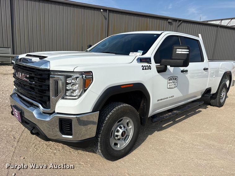 2022 GMC Sierra 2500 4X4 Crew Cab pickup truck - FN3726