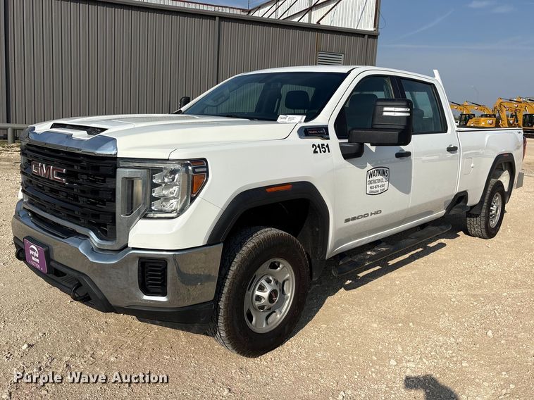2021 GMC Sierra 2500 4X4 Crew Cab pickup truck - FN3730
