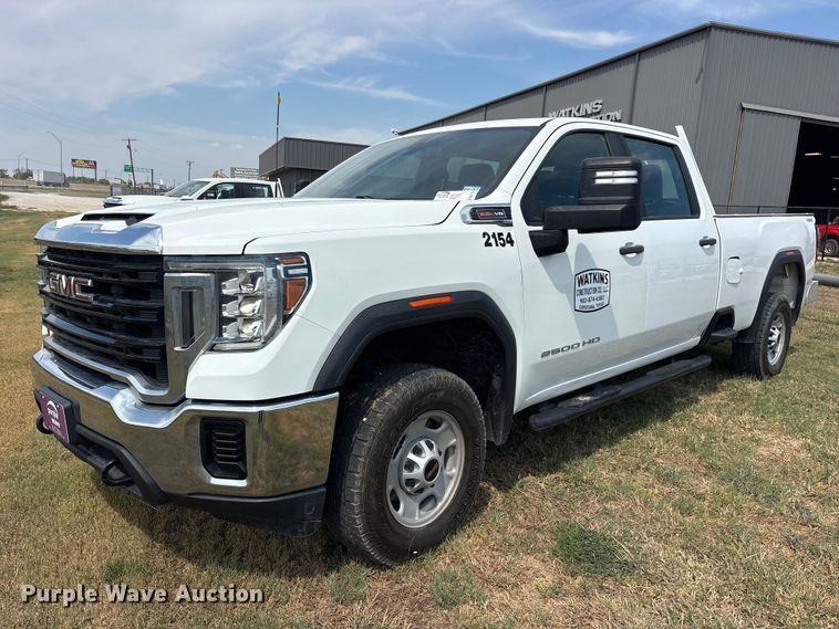 2021 GMC Sierra 2500 4X4 Crew Cab pickup truck - FN3732