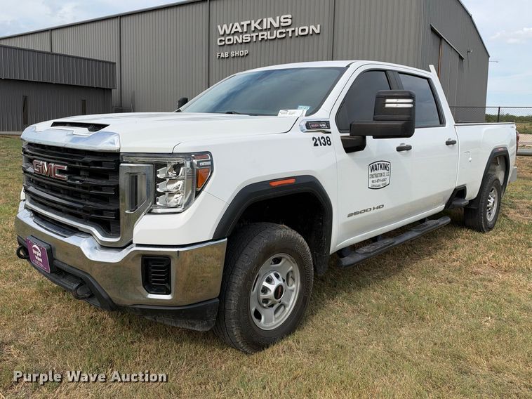2021 GMC Sierra 2500 4X4 Crew Cab pickup truck - FN3758