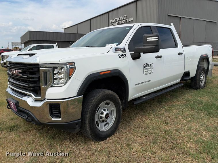 2021 GMC Sierra 2500 4X4 Crew Cab pickup truck - FN3760