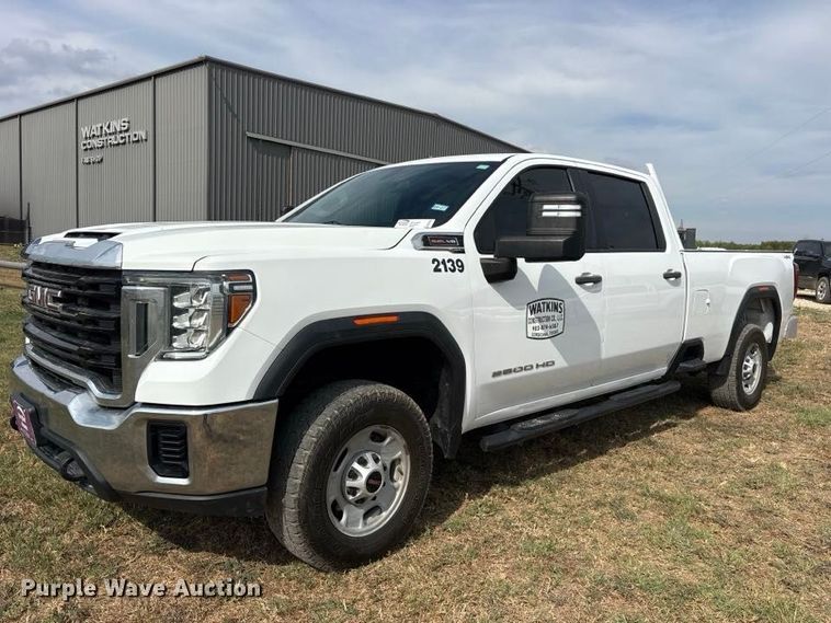 2021 GMC Sierra 2500 4X4 Crew Cab pickup truck - FN3763