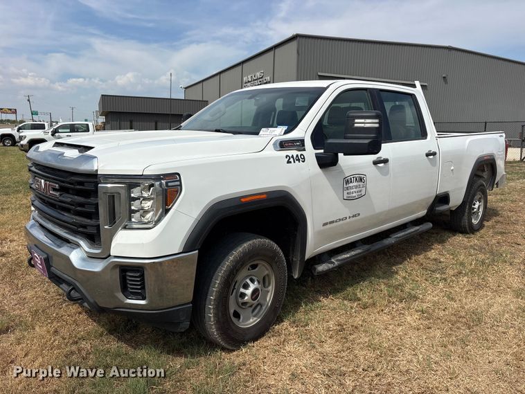 2021 GMC Sierra 2500 4X4 Crew Cab pickup truck - FN3766
