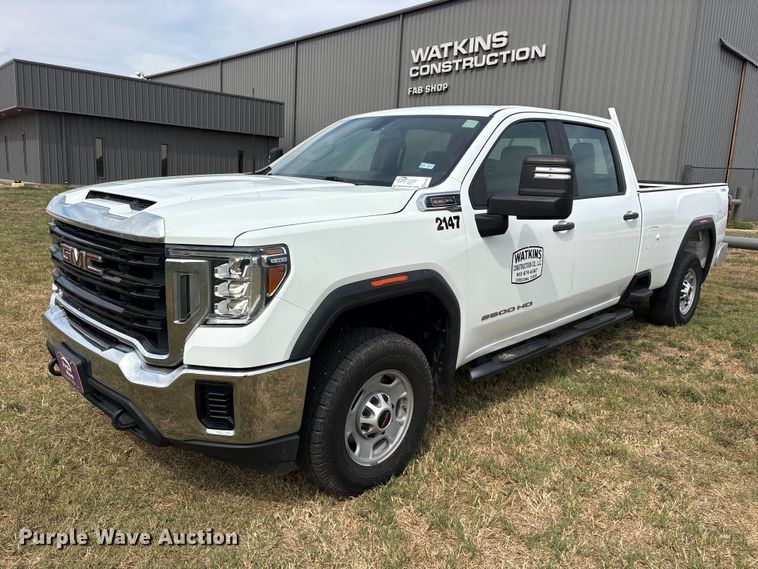 2021 GMC Sierra 2500 4X4 Crew Cab pickup truck - FN3769