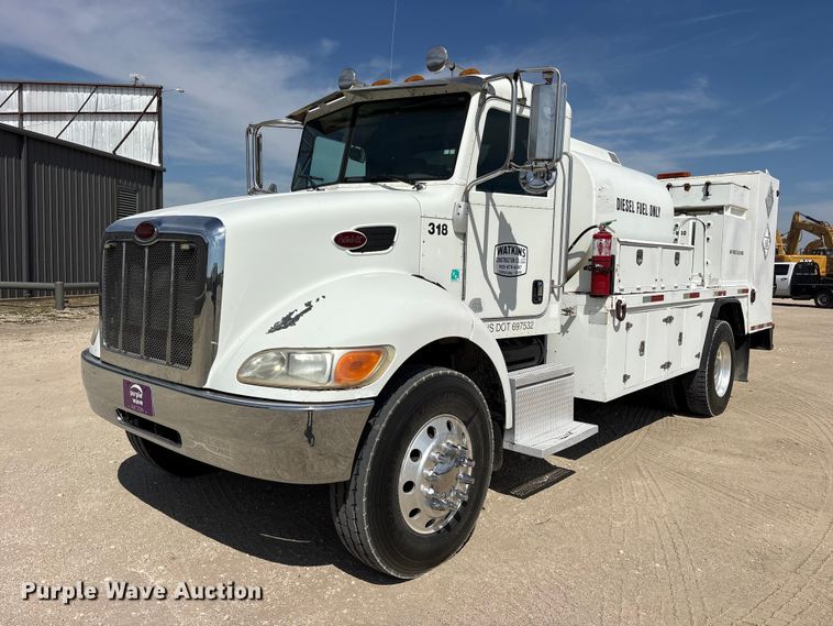 2012 Peterbilt 337 fuel / lube truck - FN3784