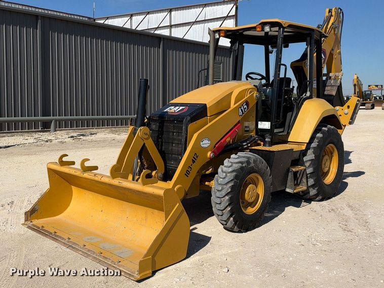 2022 Caterpillar 415 4X4 backhoe - FN3830