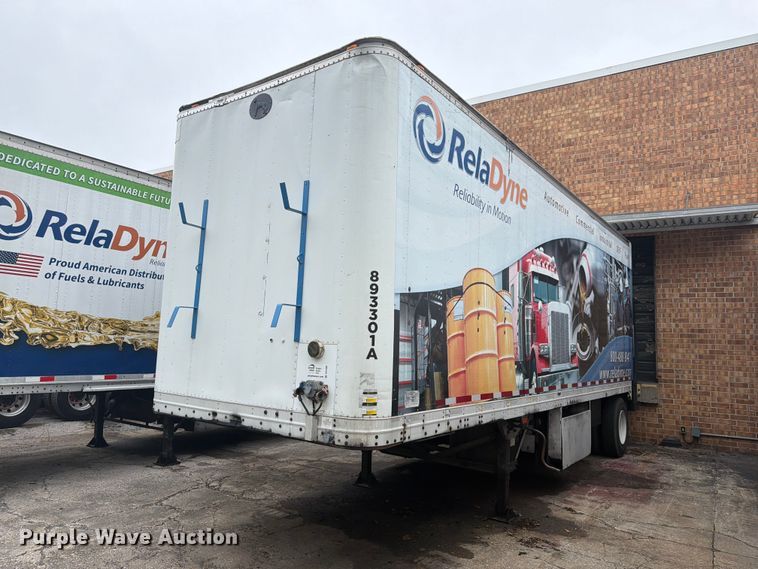 1989 Great Dane V107011 dry van trailer - DV7392