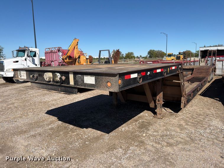 2011 Neville DRPNK double drop deck equipment trailer - EP7884