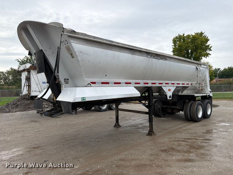2001 Everlite end dump trailer - FJ2024