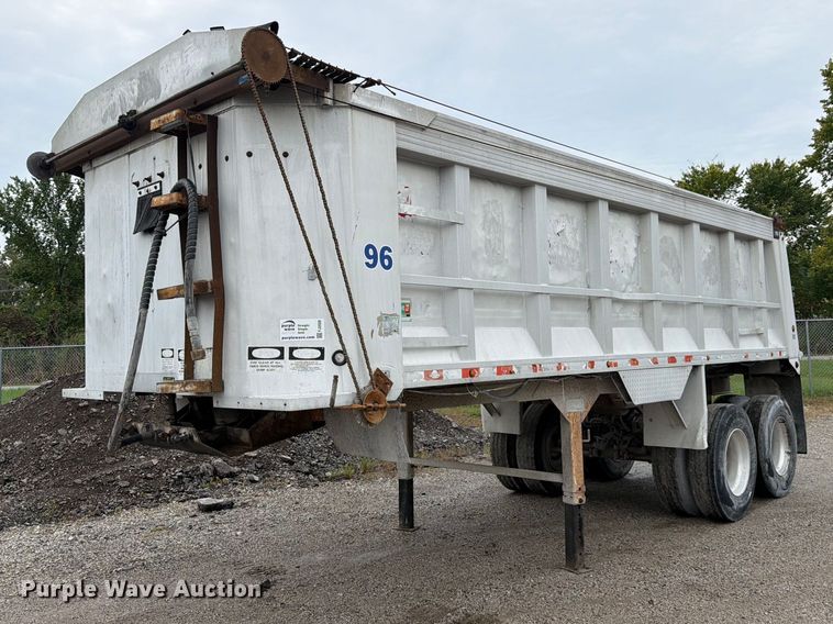 1999 Galbreath end dump trailer - FJ2028