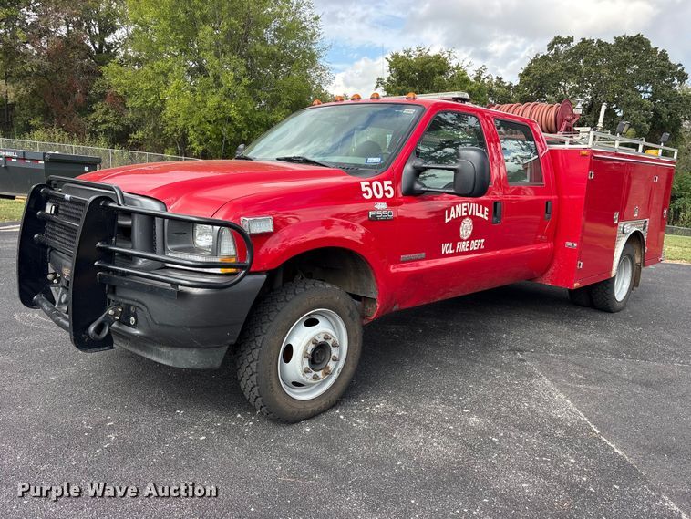 2003 Ford F550 Super Duty brush fire truck - ES8293