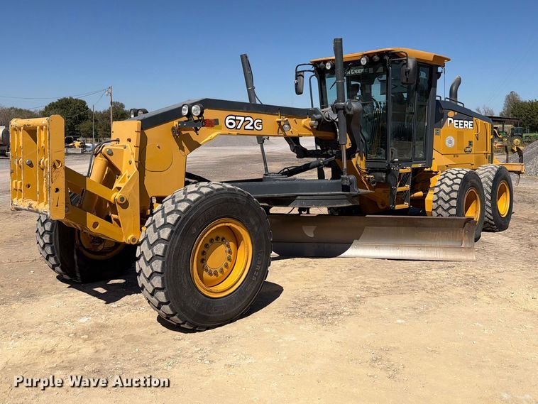 2016 John Deere 672G motor grader - EW7549
