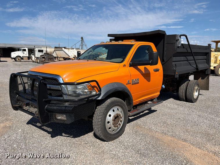 2014 RAM 5500 dump truck - EW7585
