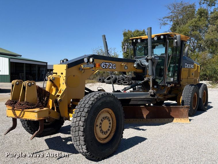 2015 John Deere 672G motor grader - FK2176