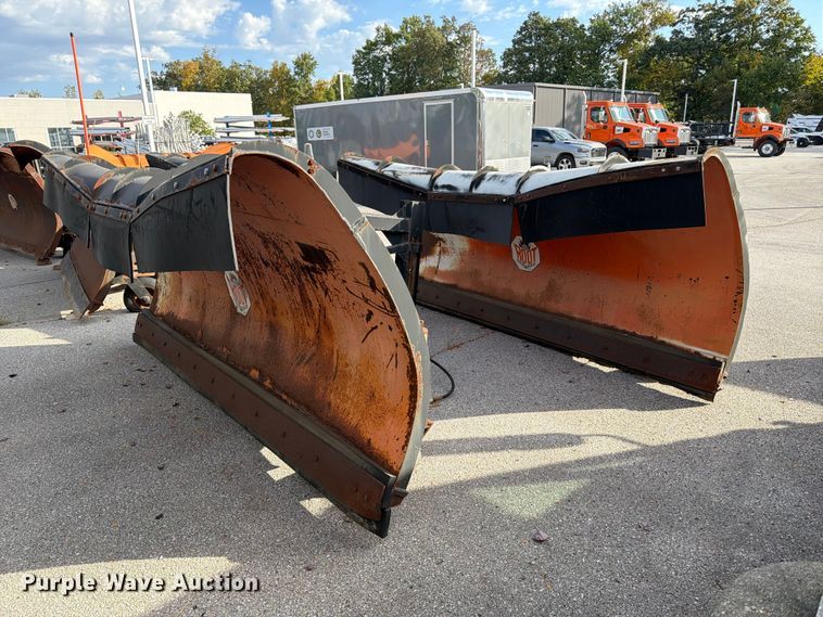 (2) snow plows - FK2207