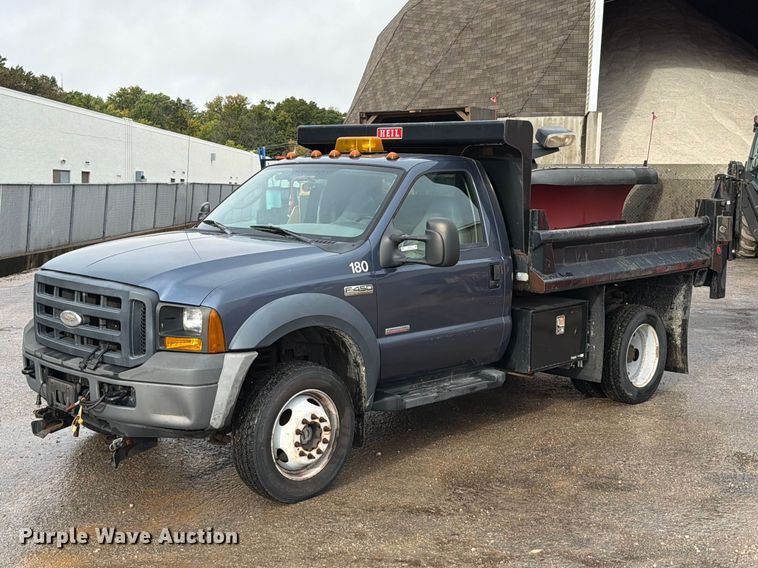 2007 Ford F450 Super Duty XL dump truck - FT6479