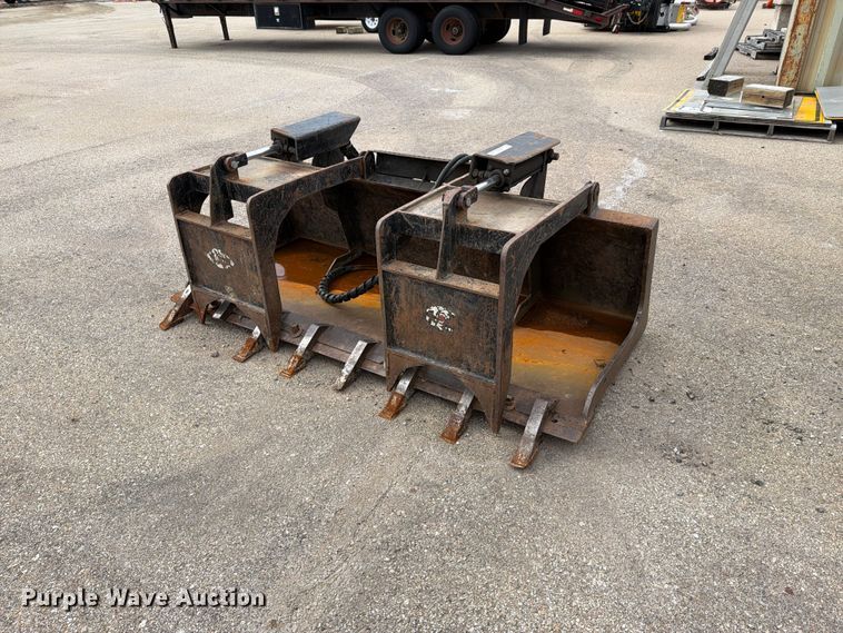 Skid steer grapple bucket - EL1033