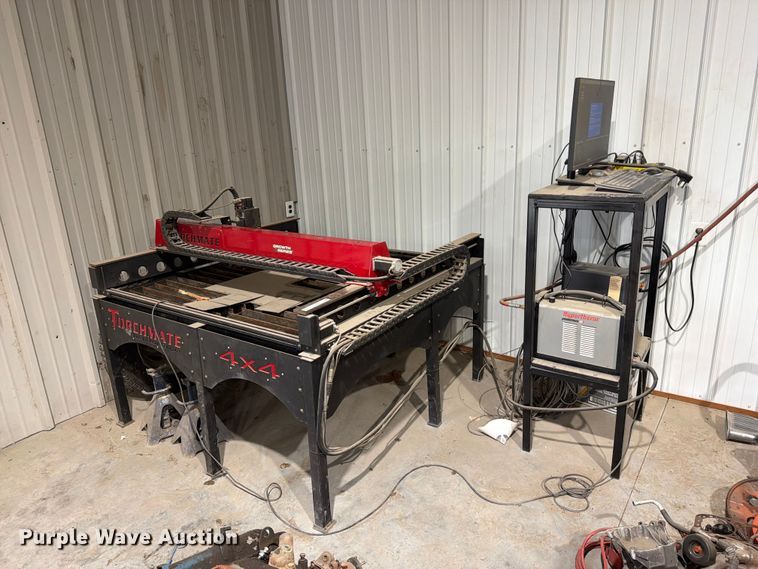 Lincoln Torchmate 4x4 plasma cutting table and plasma cutter   - EI7803