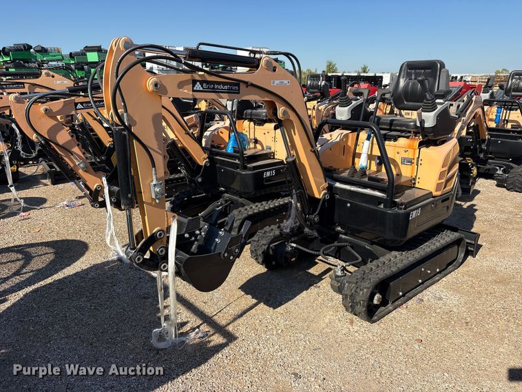 2024 Erie EM15 mini excavator - ES8385