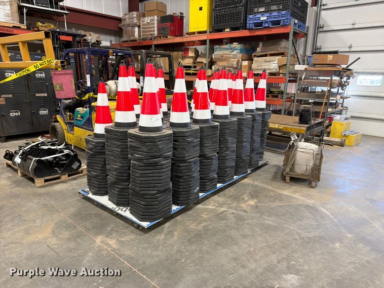Approximately 494 traffic cones - EV7043