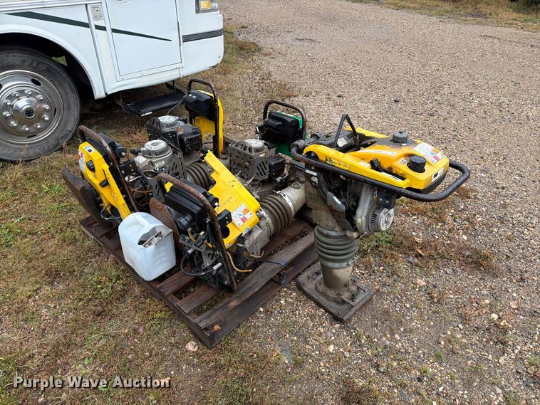 (5) plate compactors - FT6946