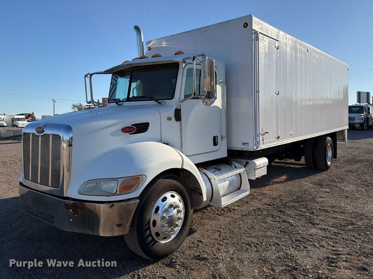 2008 Peterbilt 335 paper collection truck - FW3538