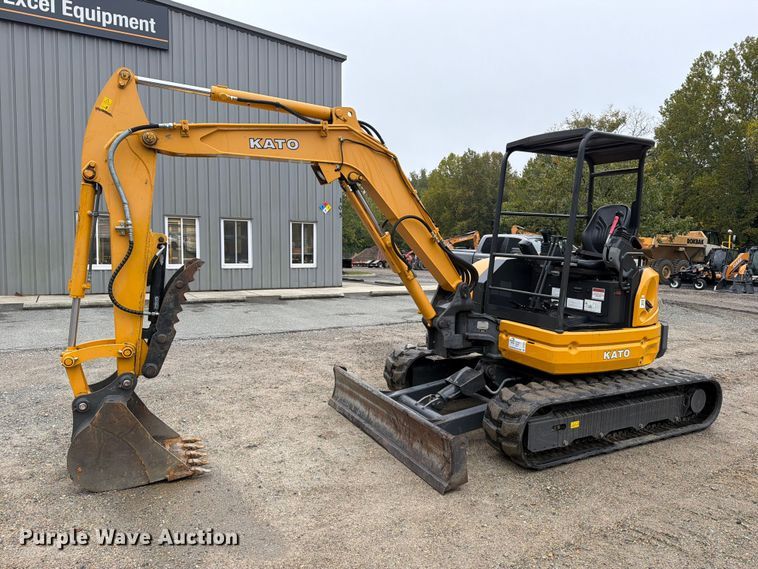 Kato HD50v5 Mini excavator - DT2947