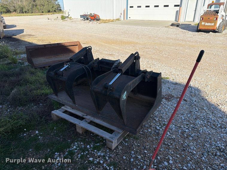 skid steer grapple bucket - EI7850