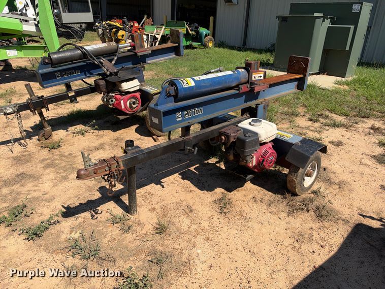 Iron & Oak log splitter - ES8254