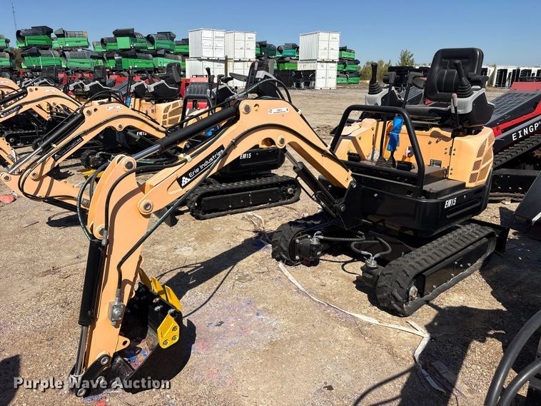 2024 Erie EM15 mini excavator - ES8372