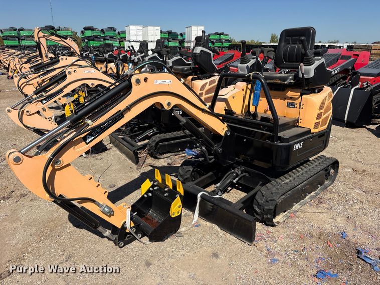 2024 Erie EM15 mini excavator - ES8380