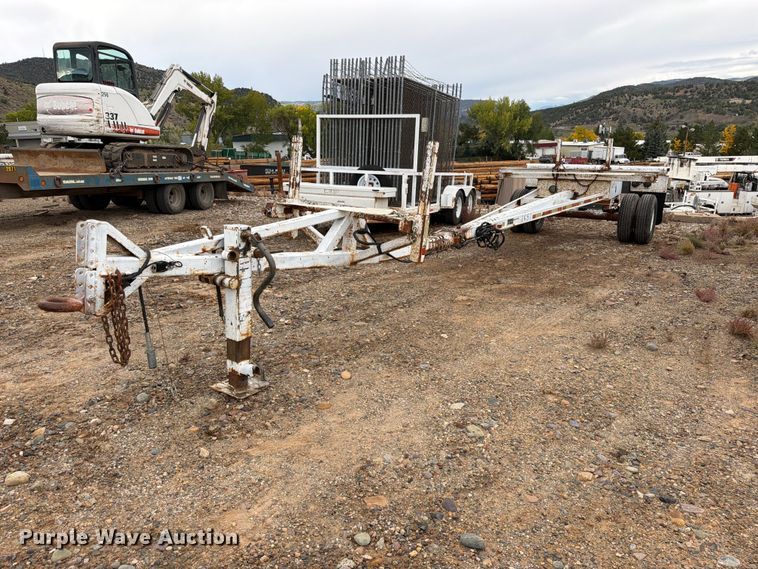 1992 Clifton Metal Products pole trailer - EW1000