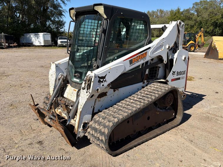 2015 Bobcat T590 tracked skid steer loader - EX1039