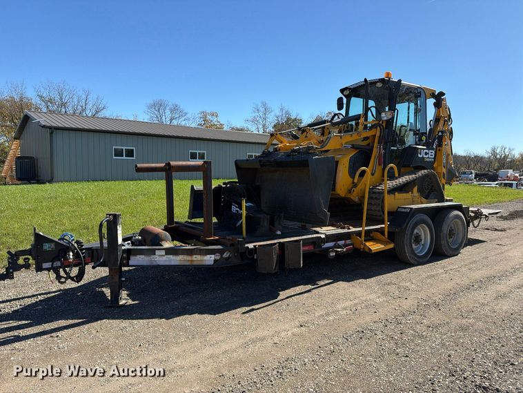 2019 JCB 1CXT HiFlow compact tracked backhoe - EX1075