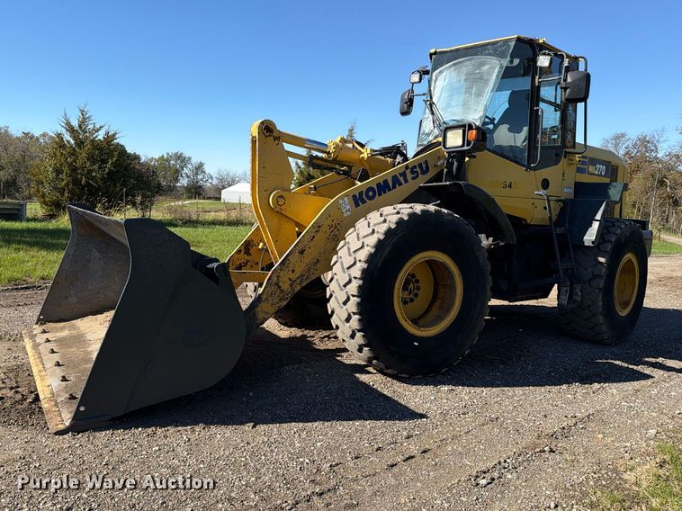 2016 Komatsu WA270 wheel loader - EX1080