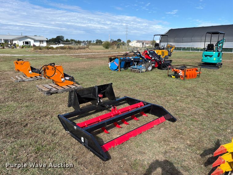 2026 GIYL FR70 skid steer ripper leveler - EX4437