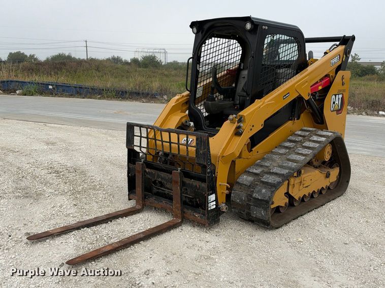 2022 Caterpillar 289D3 tracked skid steer loader - FB8393
