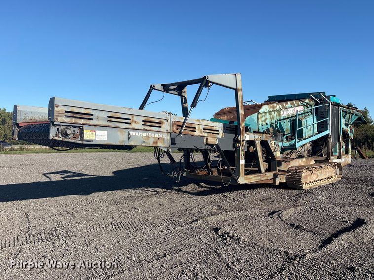 2014 Powerscreen Warrior 1800 screening plant - FK2162