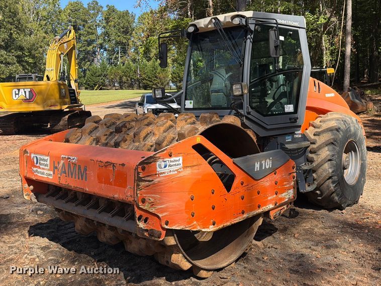 2016 Hamm H10iP single drum vibratory roller - FN2071