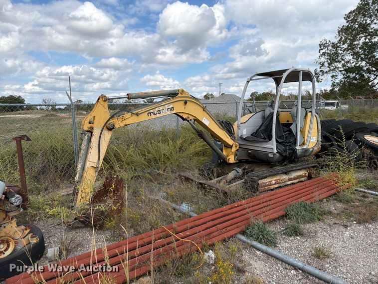 Mustang G3503 RD mini excavator - FN2661
