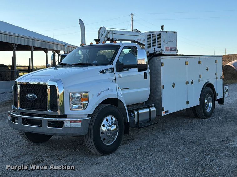 2019 Ford F750 Super Duty utility / service truck - FT6489